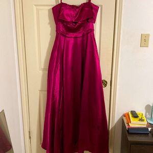 Full length ball gown